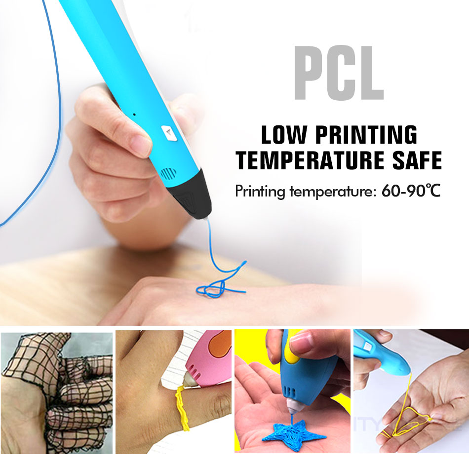 SUNLU Filament 3d PCL For FDM Printer 1.75mm 1kg Low Temperature Plastic PCL 3D Printing Materials