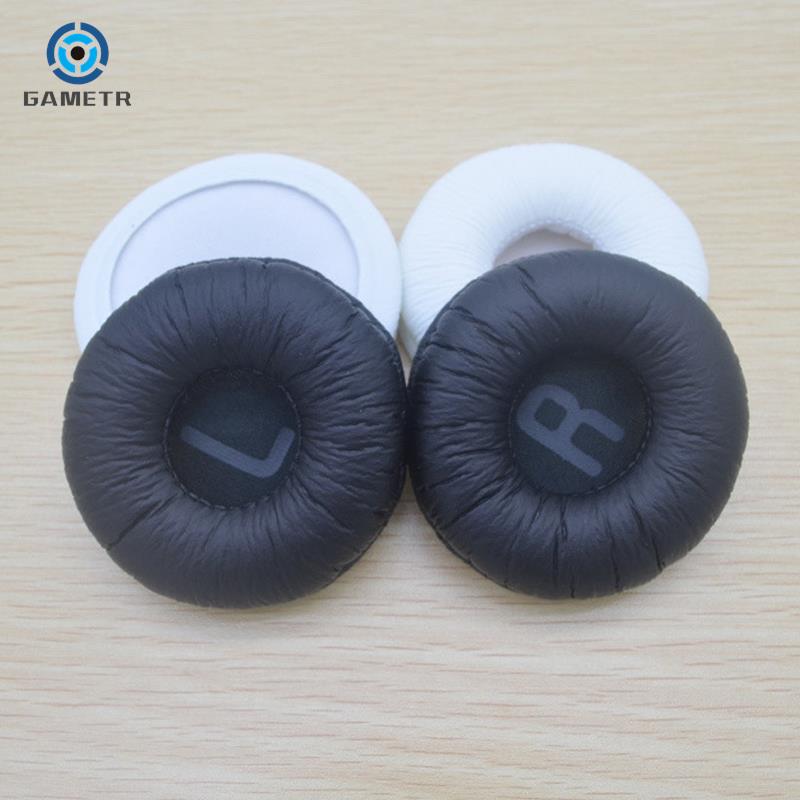 PU Leather Replacement Ear Pads para JBL, Headphone Pad, Headset Earpads, Tune600, T450, T450BT, T500BT, 600BTNC, 70mm de diâmetro
