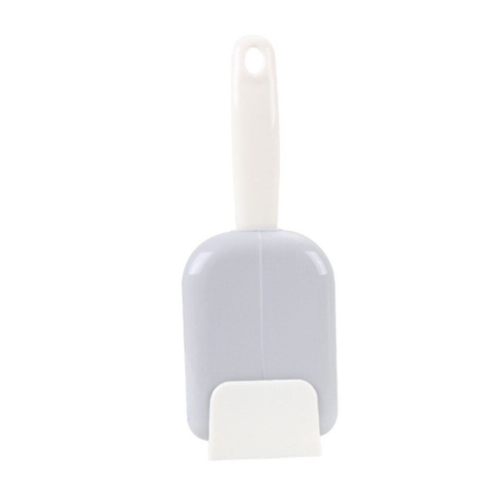 In piedi-su Cucchiaio di Riso Automatico di Apertura E Chiusura impostato Parapolvere Appeso Cucchiaio di Riso Utensili Da Cucina non-bastone riso Cucchiaio Verticale: grigio