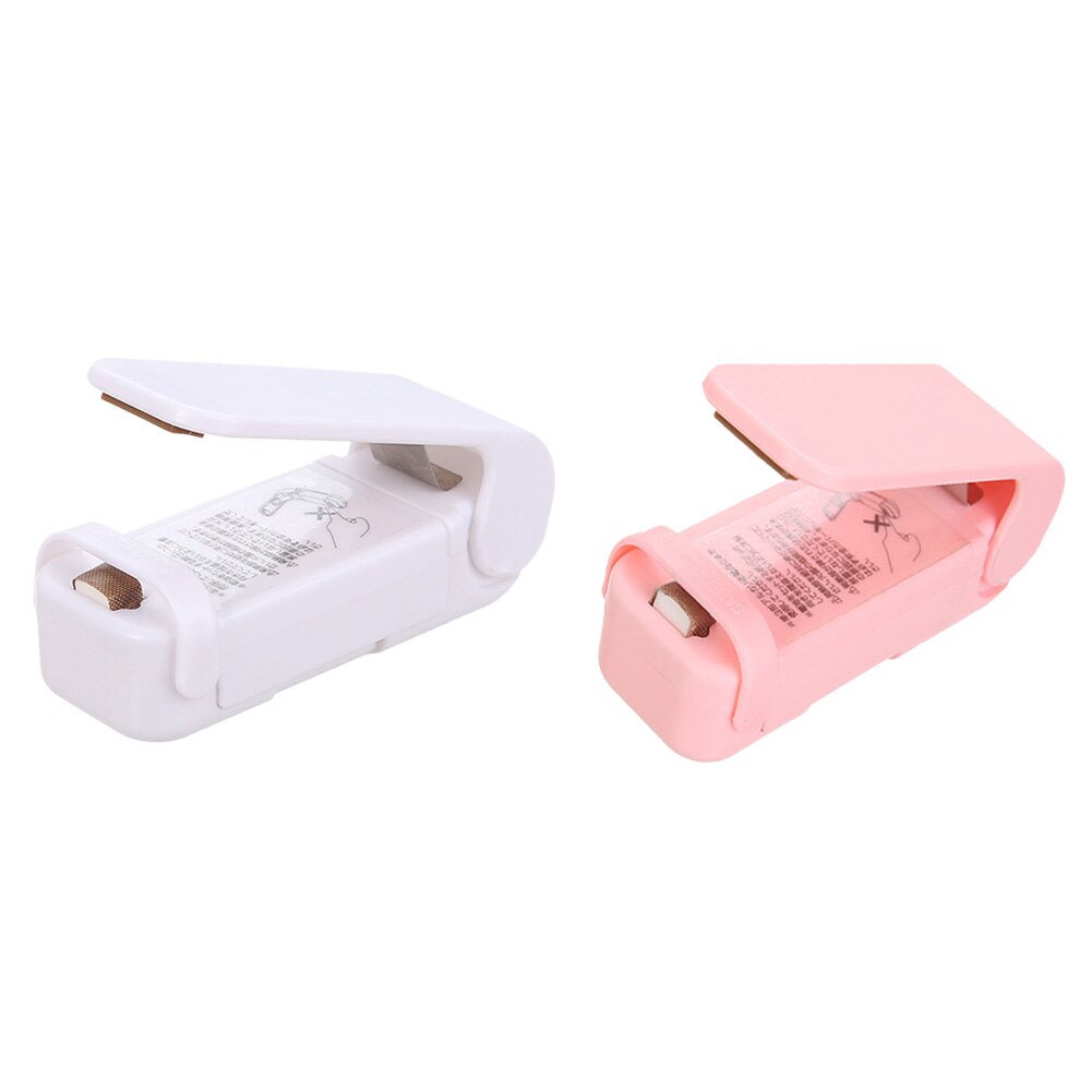 Mini Bag Sealer Sealmachine Plastic Pakket Opslag Thuis Warmte Zak Plastic Voedsel Snacks Zak Sluitmachine Voedsel Snack Verpakking