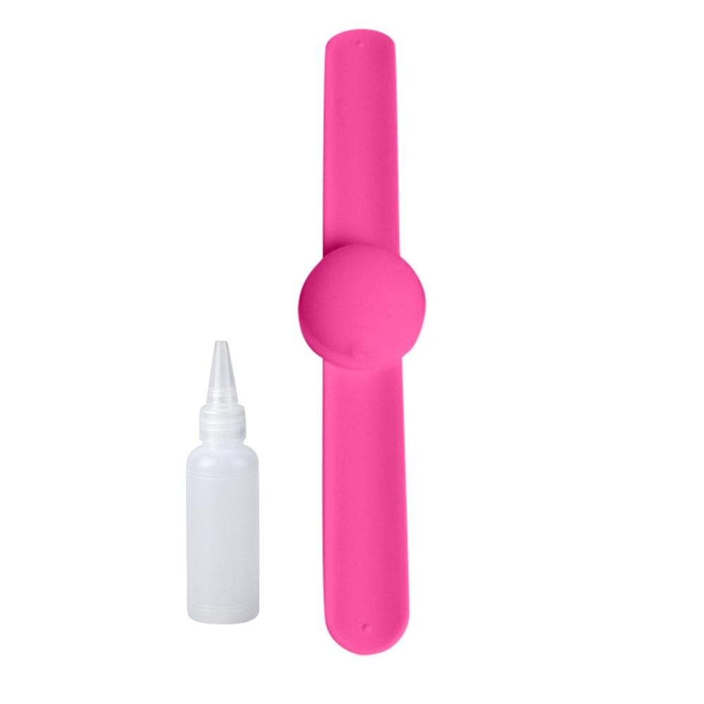 Armband Flüssigkeit Armband Hand Dispenser Handwäsche Gel Dieses Tragbare Handgelenk Wrap Dispenser Armband Abgabe Sanitizer: 1pcs C