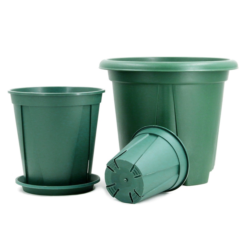 24*24 planteplantepotte i plast, frøplantebrett hjemmehage rotplantepottetransplantasjon blomsterbeholder saftig blomsterpotte stor kapasitet