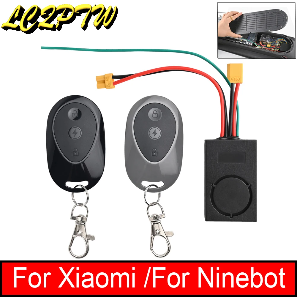 Smart Anti Diefstal Alarm Elektrische Scooter Draadloze Anti-Diefstal Alarm Met Afstandsbediening Voor Ninebot Max G30 G30d Voor Xiaomi M365 Pro 1S