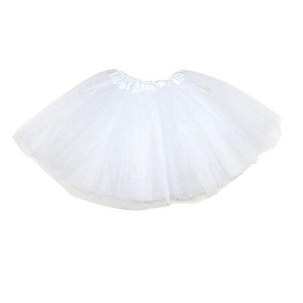 Kids Petticoat Clothes Summer Baby Girls Teen Chiffon Fluffy Pettiskirts Tutu Princess Party Skirts Ballet Dance Wear 1PC: 2