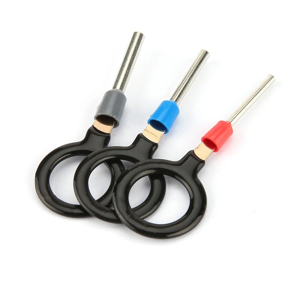 11pcs Auto Plug Terminal Bedrading Removel Key Connector Pin Terminal Snelle Extractor Tool KFZ Stecker ISO Pin Release Tool