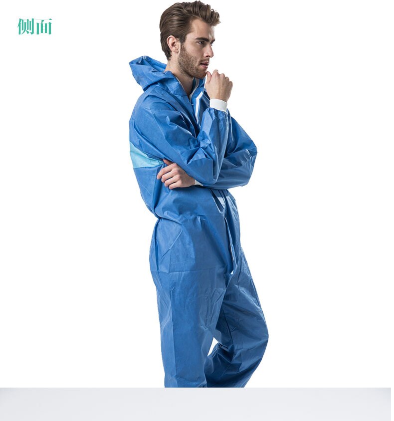 3M Men Women Disposable Anti-static Coverall Hooded Cleanroom Garments Dust-proof Work clothing Paint Factory uniforms Overalls