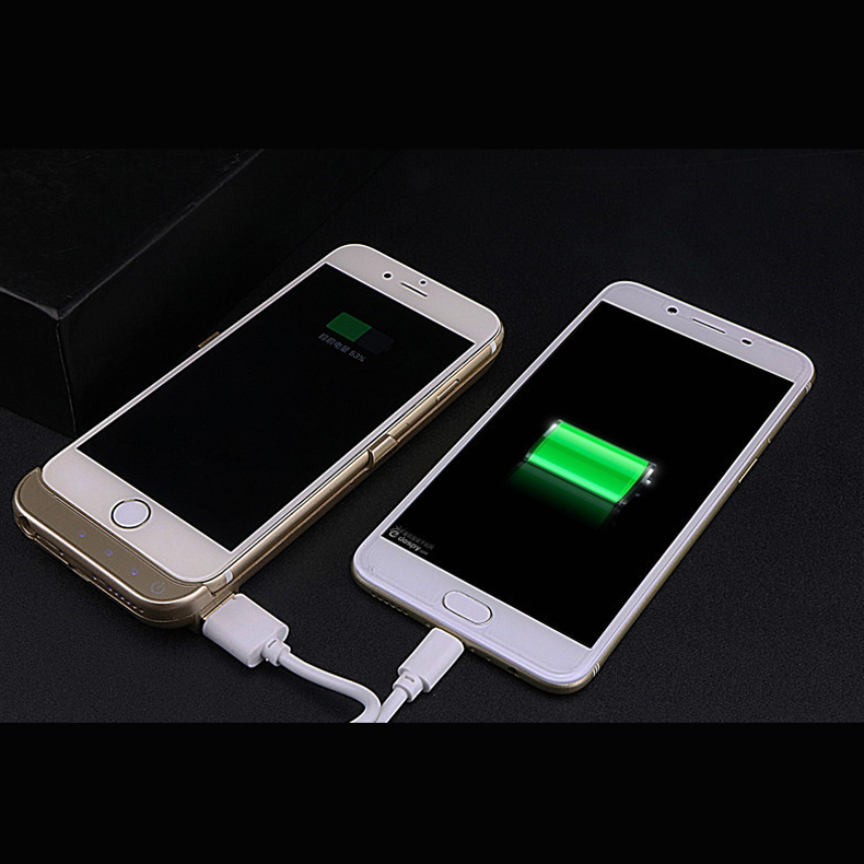 10000mAh Externe Batterie Energie Ladegerät fallen Für iPhone 7 6 6s 8 Plus Batterie Ladung fallen Abdeckung Für iPhone 6 7 Energie Bank