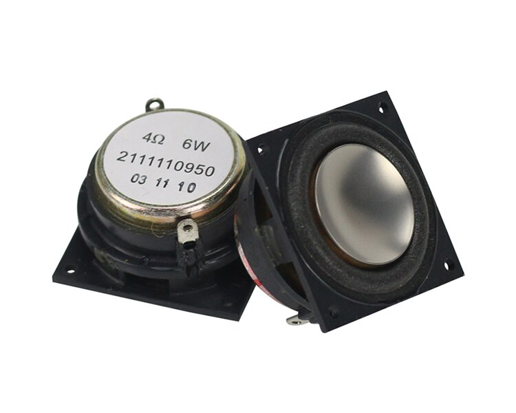 Aiyima 2pcs Subwoofer 2 inch 4ohm 5w Full Range Speaker Mini DIY Audio