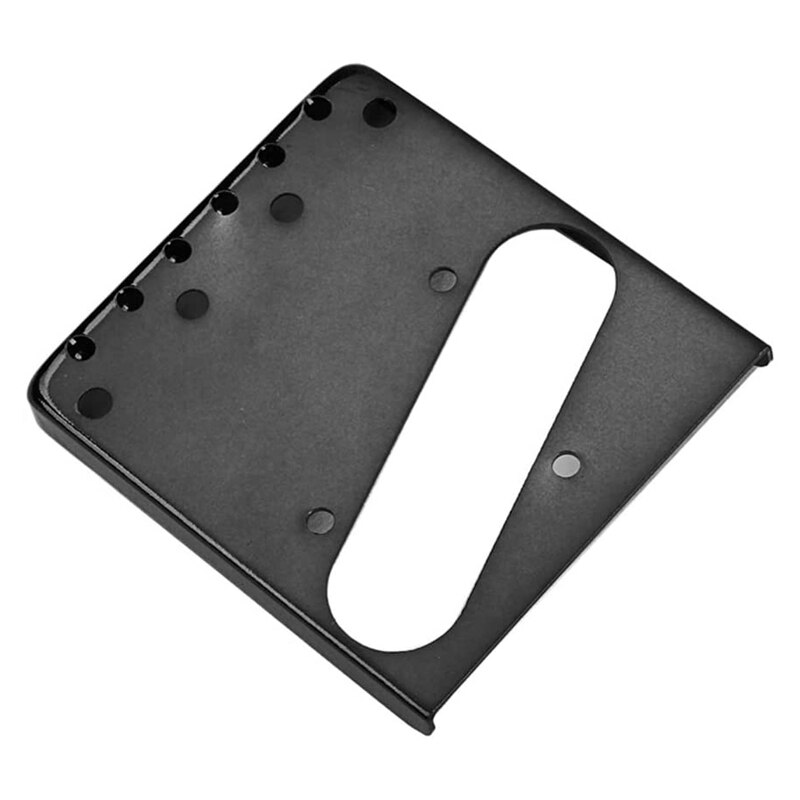 Top Loader Guitar Bridge Plate for Fender Telecaster Electric Guitar Pickup Replacement Parts Accessories (Black)85.5mm