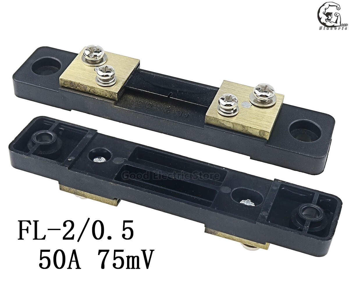 FL-2 50A 30A 20A 10A 15A 5A/75mV Externe shunt Strom Meter shunt widerstand Für Digital amperemeter Ampere Voltmeter wattmeter Meter: 50A 75mV