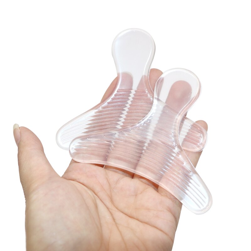 Coussinets de pieds en Silicone Anti-frottement pour chaussures, 1 paire = 2 pièces