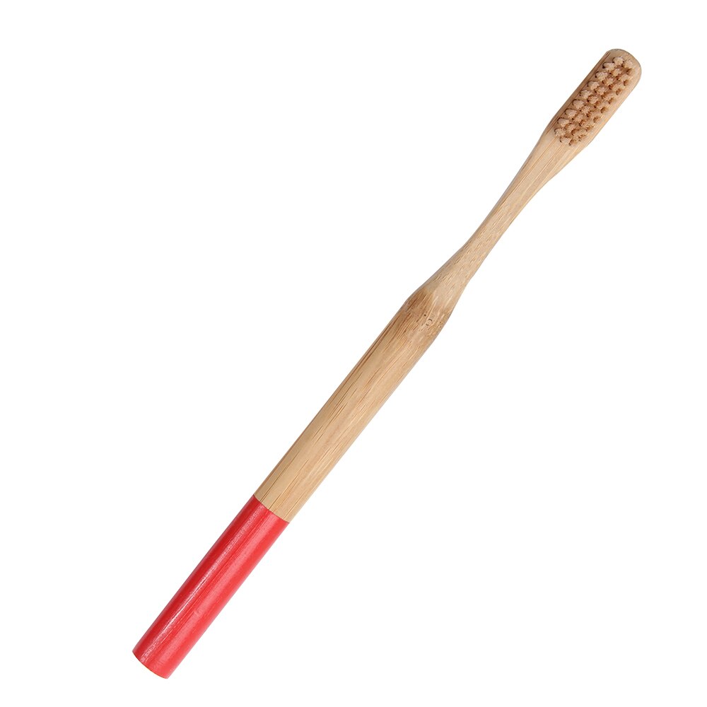 13 Colors Soft Bristles Bamboo Toothbrush Natural Eco-friendly Natural Round Handle Toothbrush Oral Care