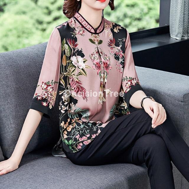 2022 cheongsam blouse traditional cheongsam oriental chinese clothing for women tops traditional chinese qipao cheongsam top