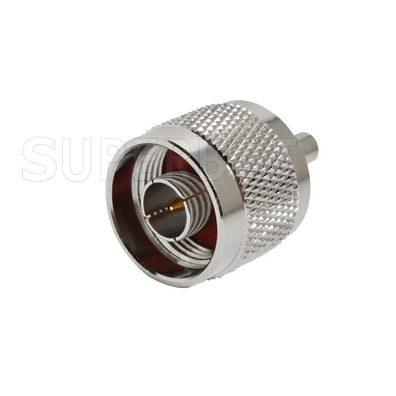 Superbat 5 stk n-mcx adapter n hann til mcx hunn rett rf koaksial kontakt
