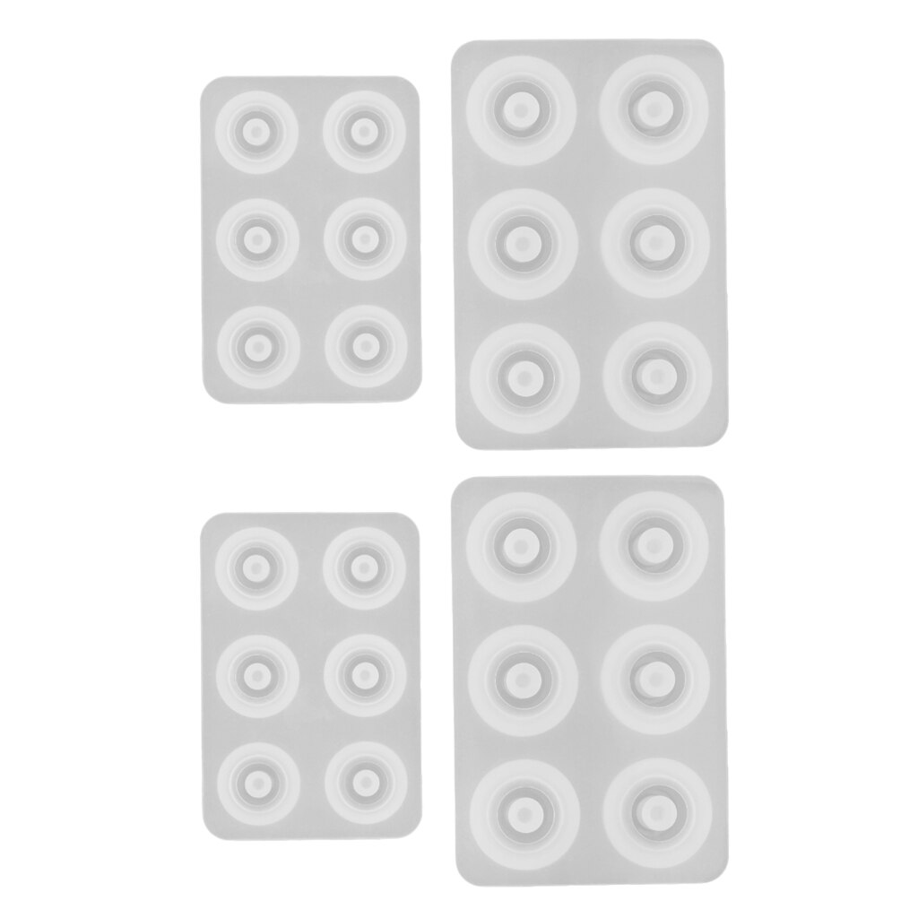 4 Set europeo perline stampo in Silicone braccialetto ciondolo gioielli stampo strumento in resina