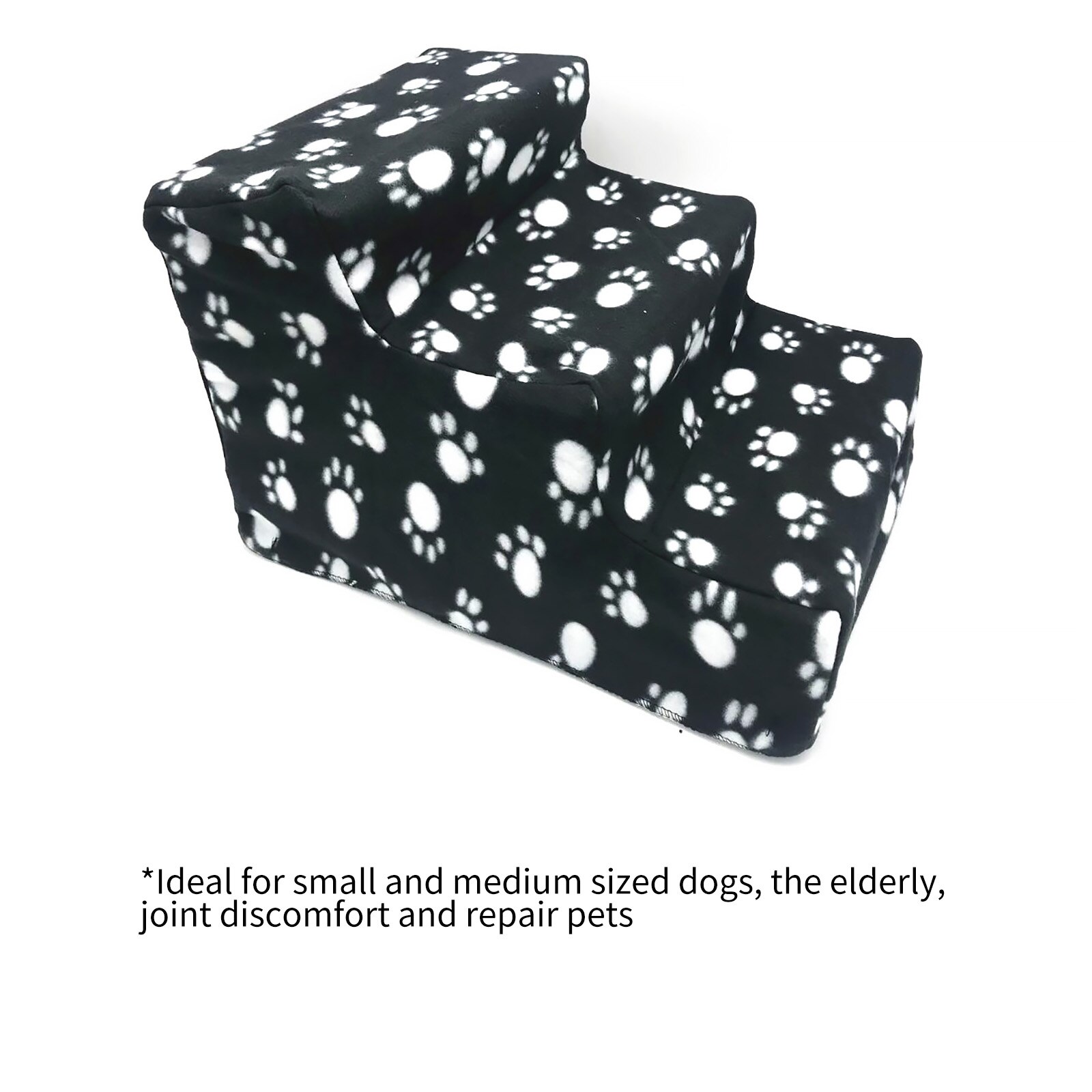 Pet Dog Climbing Ladder Dog House 3 Steps Stairs Ramp Anti-slip Removable Stabilization And Safety Stairs Easy to Carry Around