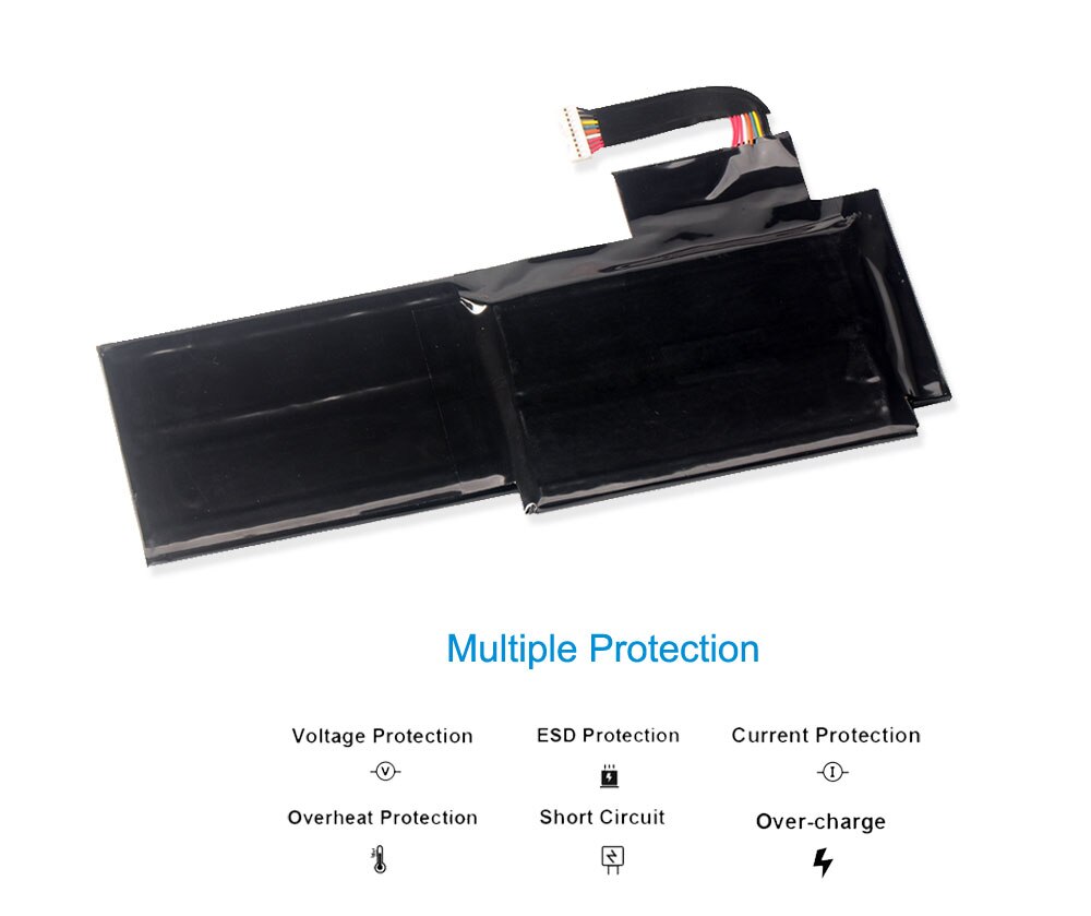 KingSener BTY-L76 Laptop Battery For MSI GS70 MS-1771 MS-1772 MS-1774 2QC-019XCN For Medion Erazer X7615 X7613 5400mAh