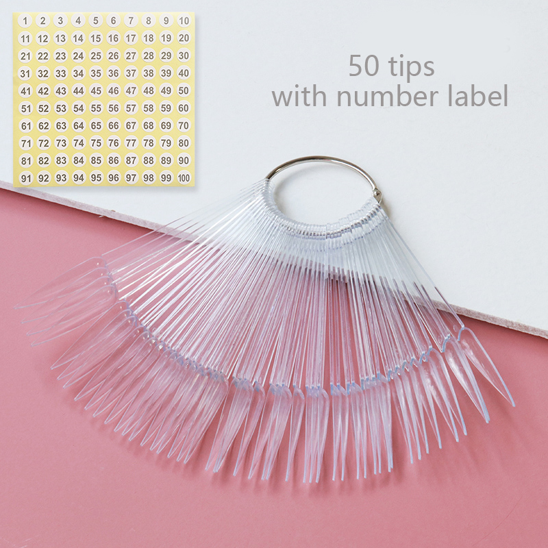 80/50/20 stücke Nagel Display Sticks Nagel Swatch Falsche Nagel Tipps Nagel Gel Polnisch Praxis Klar Display Board für Nail art Werkzeuge: Gold