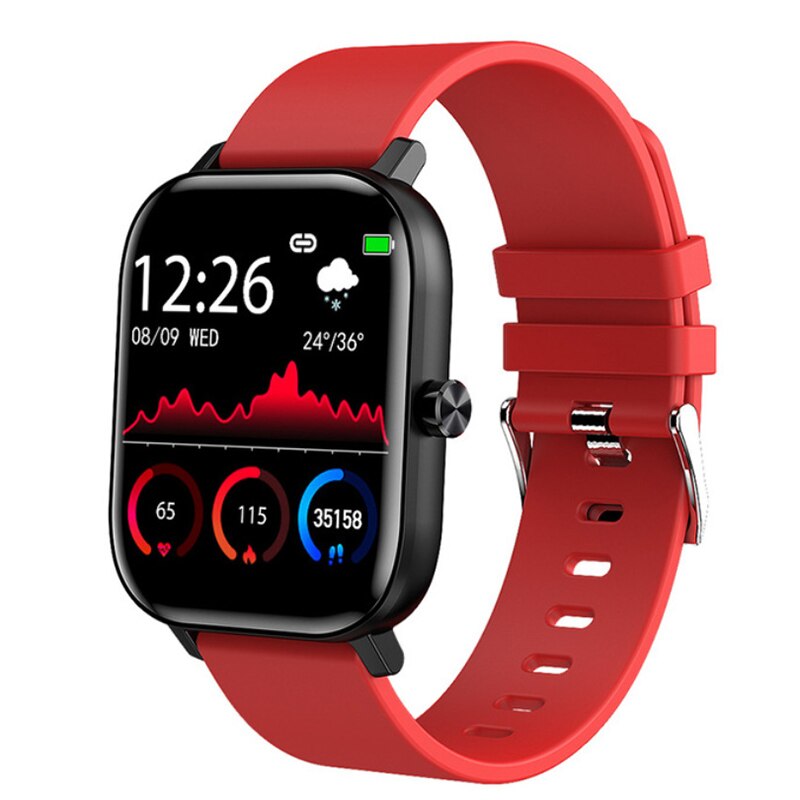 Timewolf Smart Watch: red