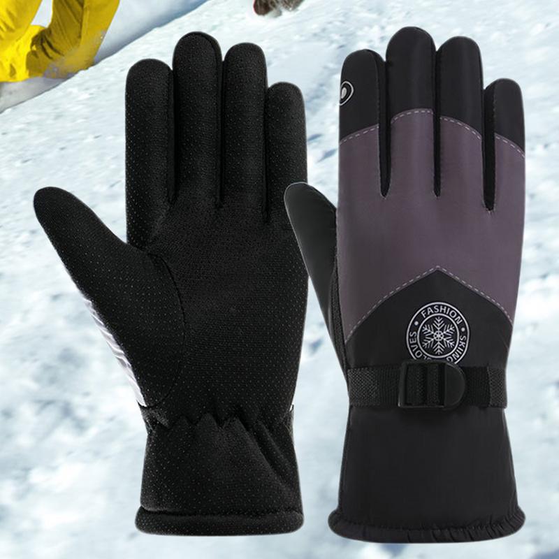 Gants de neige à écran tactile multifonctions pour femmes, coupe-vent, chauds, ski, cyclisme, hiver