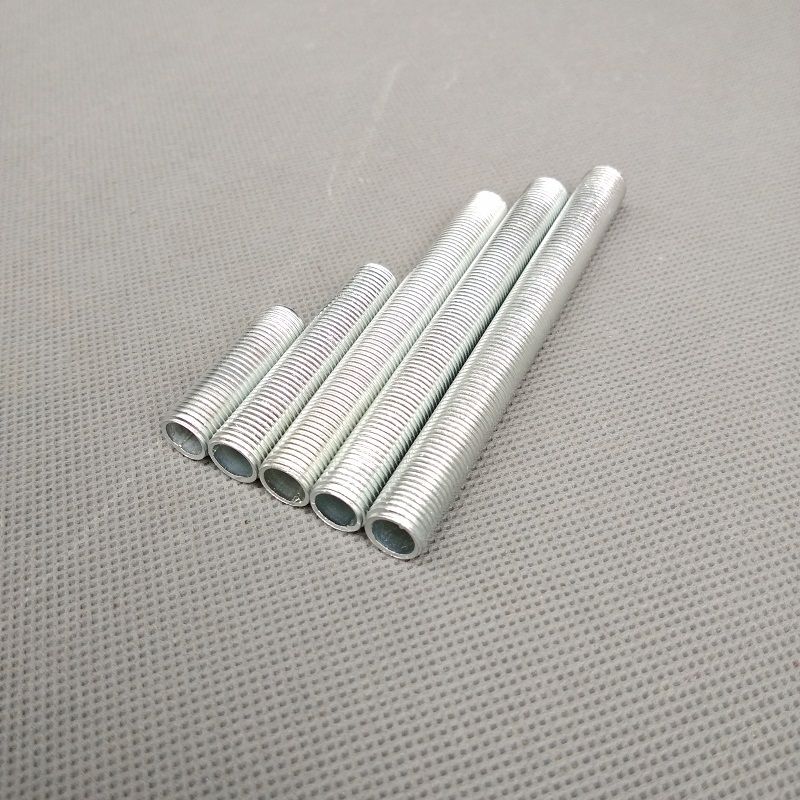 20 teile/los 15-300mm metrisch m10 * 1,0mm Tonhöhe gewinde hohl rohr zahn rohr gewinde stange hohl rohr DIY Beleuchtung Zubehör