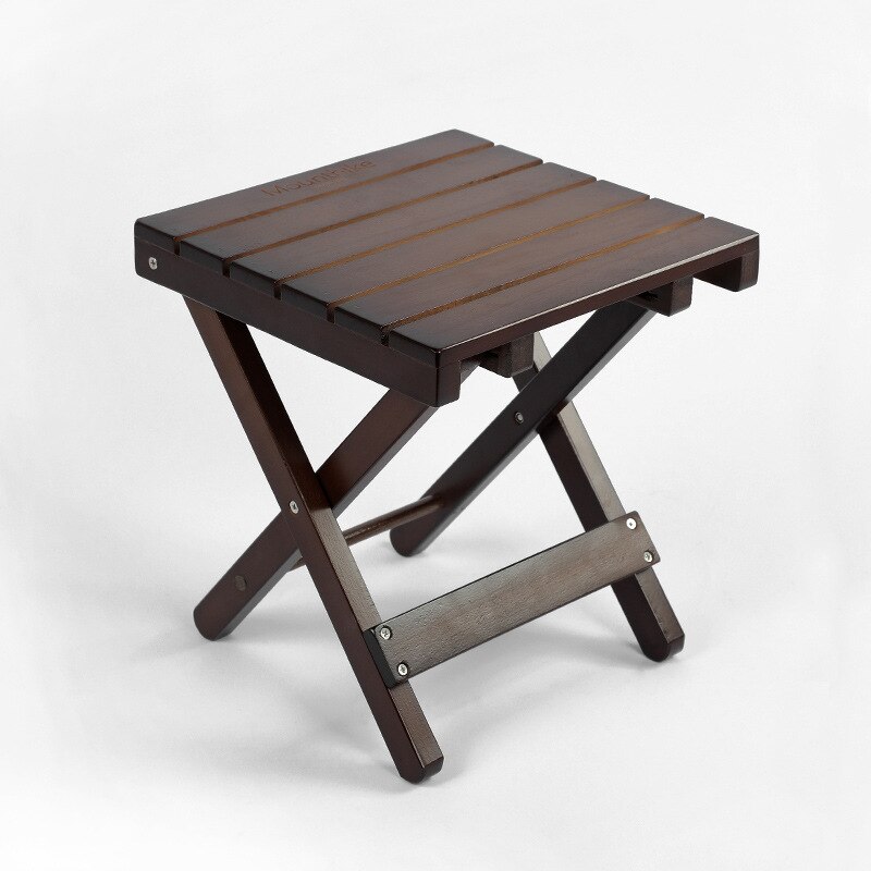 Spring Autumn Outing Foldable Wood Chair Finshing Camping Chair Solid Wood Beech Small Bench Small Maza Beech Small Chair Stool: NO.2