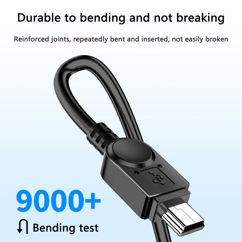 1M/2M Mini USB Cable USB To USB Fast Data Charger Cable For MP3 MP4 Player Car DVR GPS Digital Camera HDD