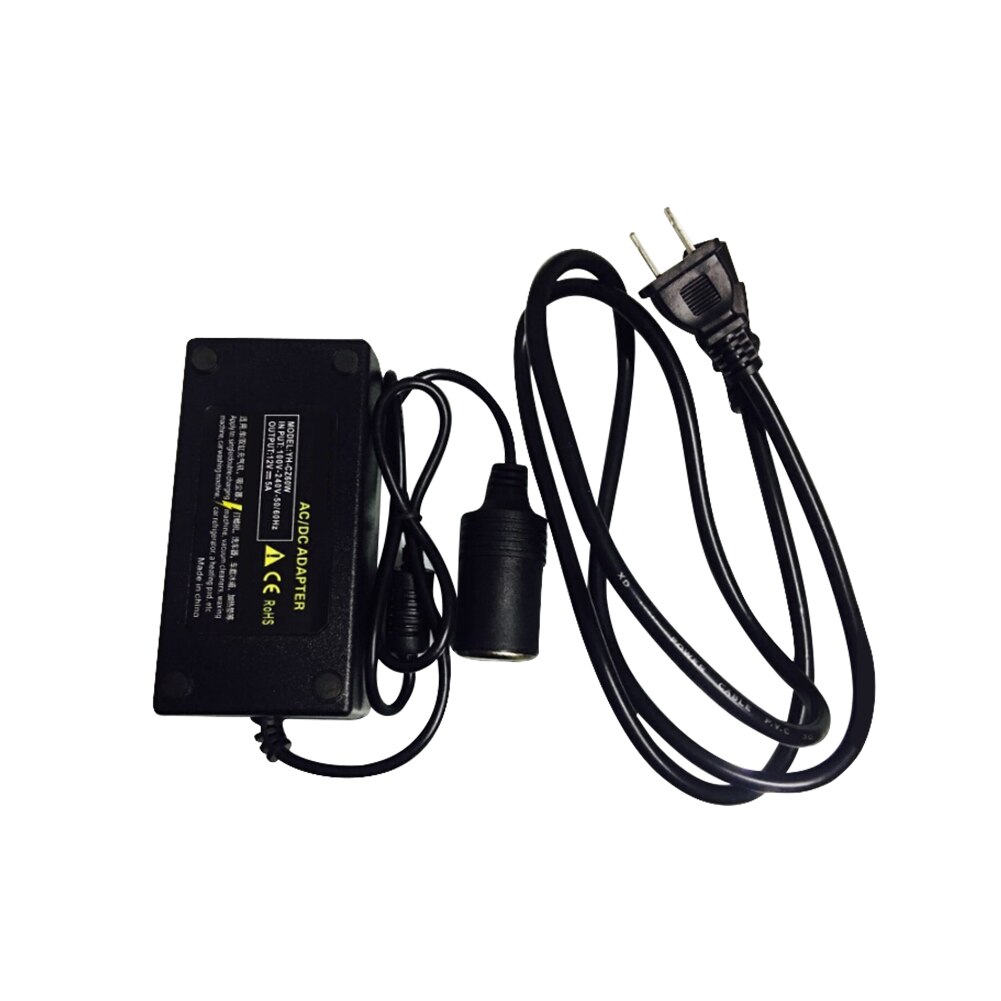 Adattatore per accendisigari per Inverter per Auto 12V per convertitore di presa per caricabatterie automatico adattatore per frigorifero per aspirapolvere per Auto 220V: US plug