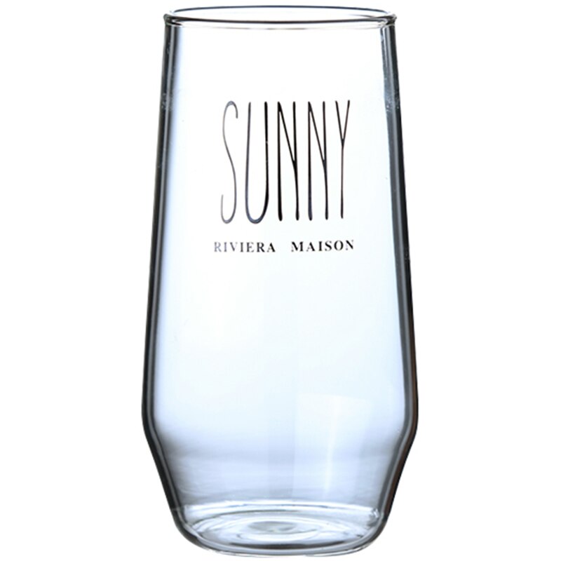Enkla stunder soligt 380/450 ml frukost mjölk kopp kaffe te mugg vin whisky öl glas bröllop glas heminredning