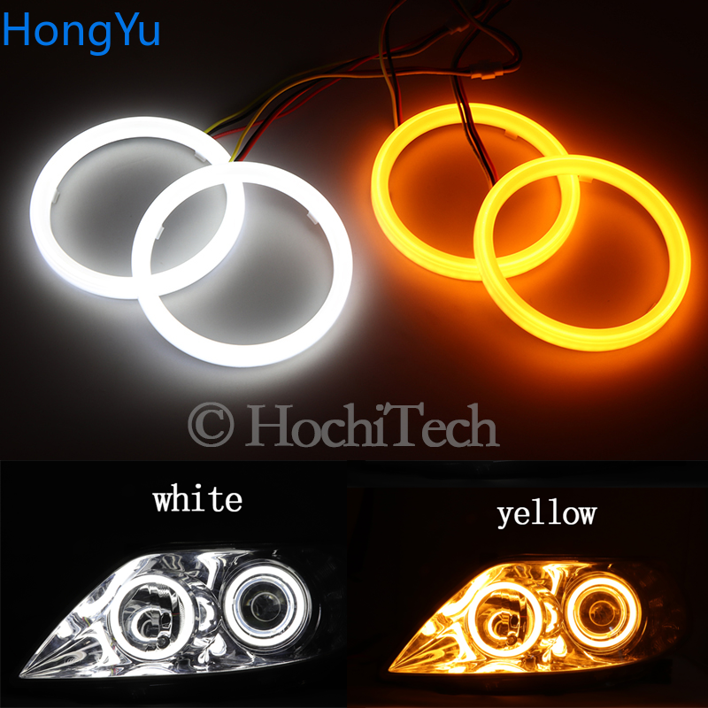 LED cotton white and yellow angel eye ring 60mm 70... – Vicedeal