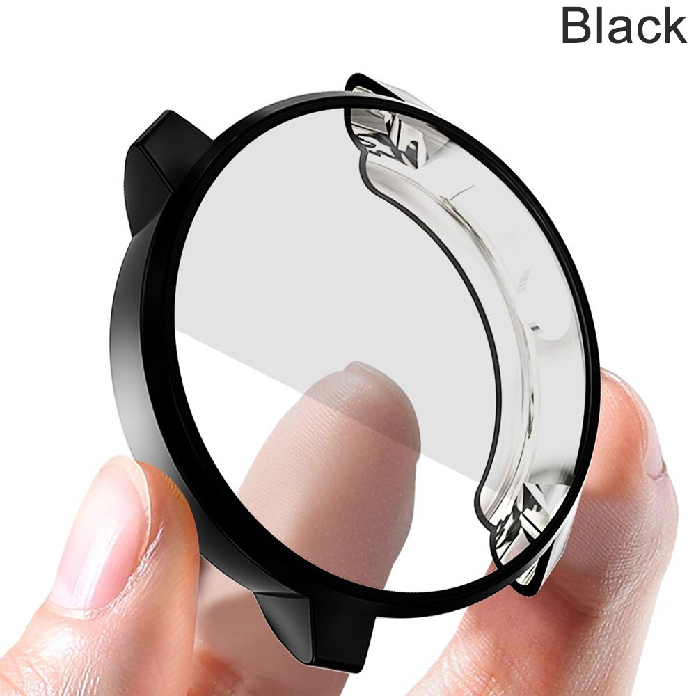 Funda protectora galvanizada de lujo de silicona para reloj Garmin vivoactive 3, accesorios musicales, 1 unidad: 1