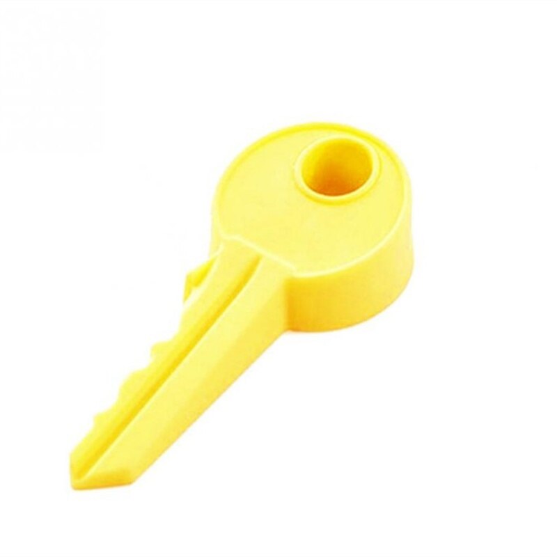 2pcs! Wind Door Key shape Rubber Doorstops Stop Stopper doorstops top for Baby anti-pinch safety gate card