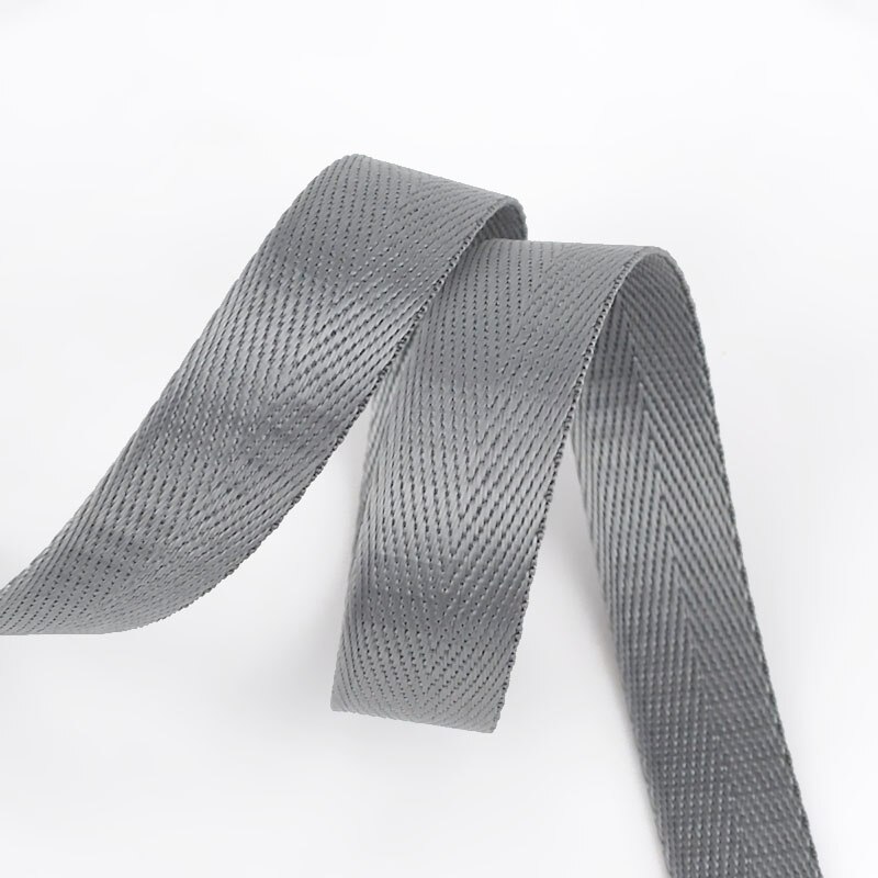 10Meters Herringbone 20mm Nylon Webbing Ribbons Dog Collar Backpack Knapsack Strap Belt Tape Bias Binding DIY Sewing Accessories: DarkGrey