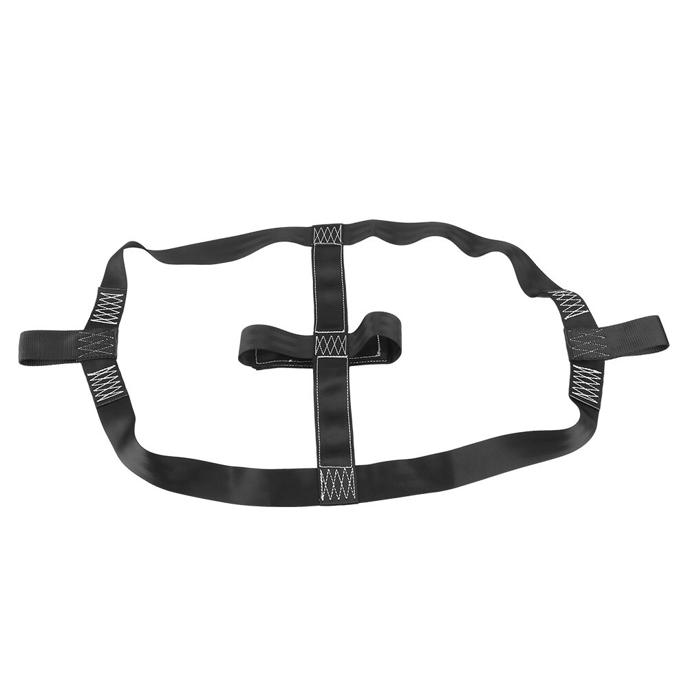Universele Motorfiets Achterwiel Bevestiging Bevestiging Singels Riem Veilig Motor Transport Tie-Down Moto Accessoires: Black
