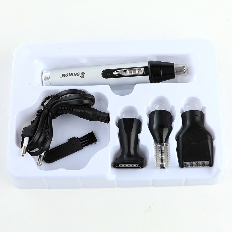 4 w 1 elektryczny trymer robić nosa akumulator brwi trymery robić włosów wielofunkcyjny maszynka robić włosów golarka akumulatorowa trymer robić brody 38D: Default Title