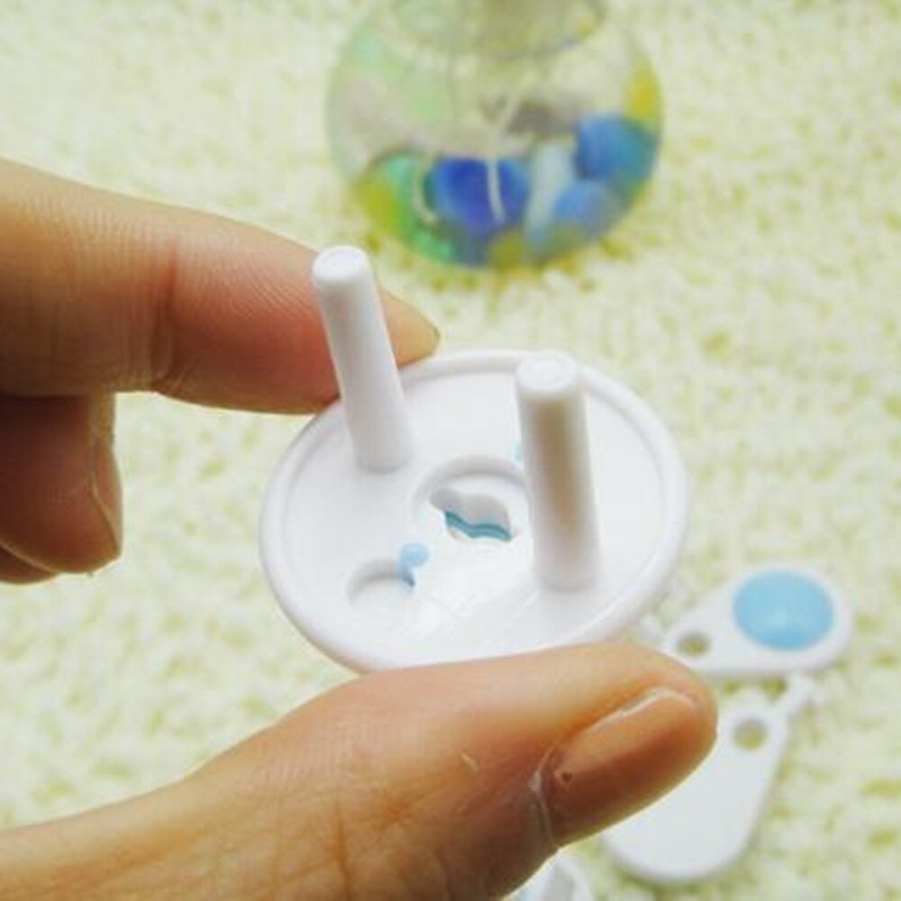 Bescherming 6 Pcs Russische Eu Europese Euro Security Kind Elektrische Stopcontact Plug Twee Fase Safe Lock Cover Baby Kids veiligheid: Default Title