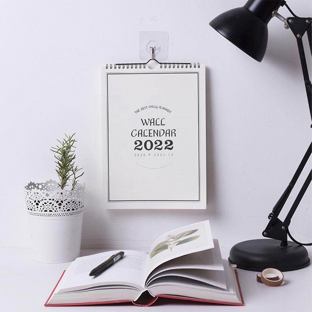 2022 Simple Wall Calendar Weekly Monthly Planner Calendar Organizer Schedule Planner Hanging Daily Wall Home Office Age O7x1