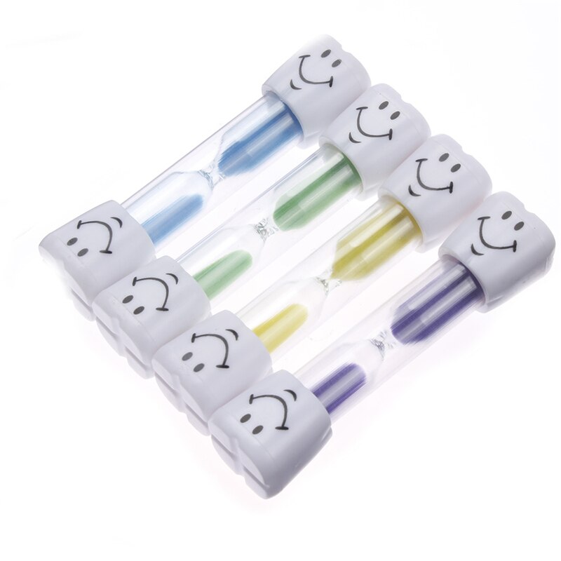 Children Kids Tooth Brushing Timer 2 Minutes Smiling Face Sandglass Hourglass Make children love brushing their teeth Of
