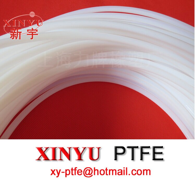 High Precision PTFE tube F4 PTFE hose PTFE tube white PTFE hose inch size, PTFE Pipe