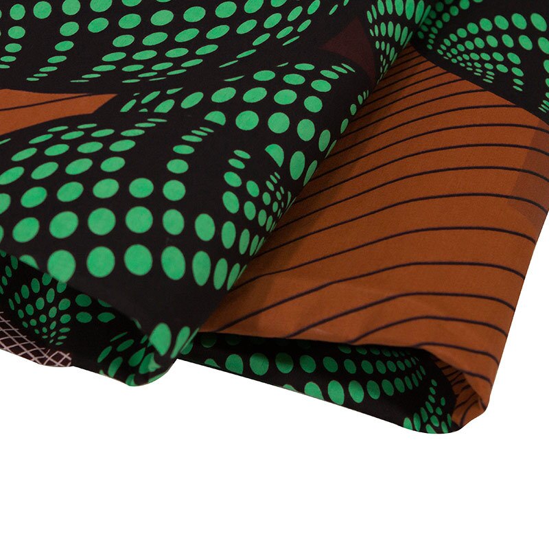 Katoen Afrikaanse Wax Ankara Stof 6 Yards Van Voor Jurken Tissu Africain Wax Print Stof