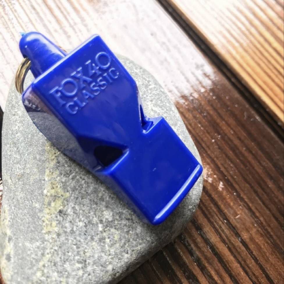 PRICE! Colorful Fox40 Whistle Sport Whistle Referee Whistle: blue