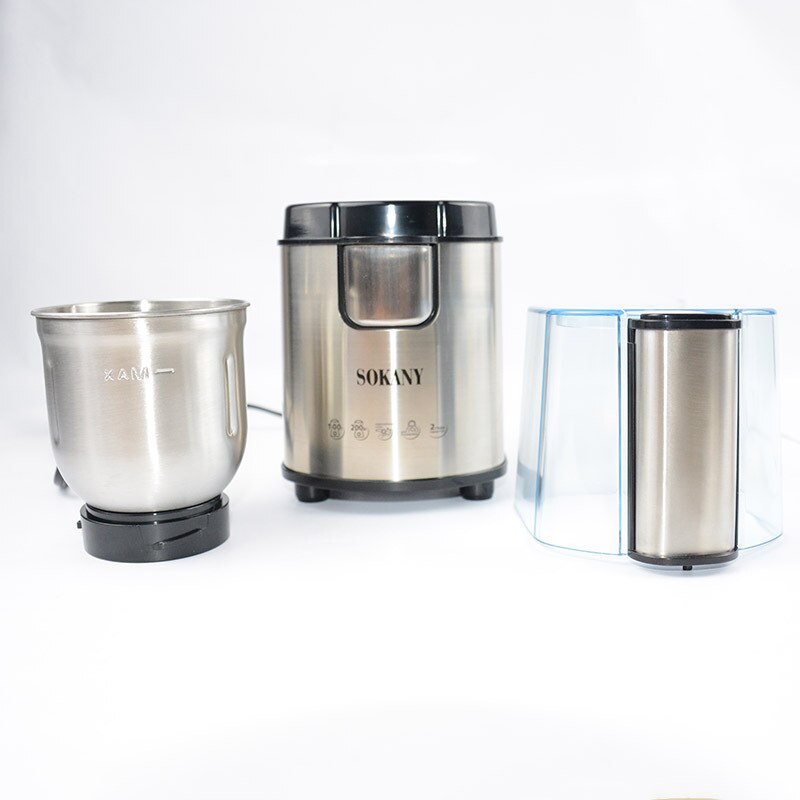 Electric Coffee Grinder Spice Maker Stainless Steel Blades Coffe Beans Mill Herbs Nuts Cafe Home Kitchen Tool