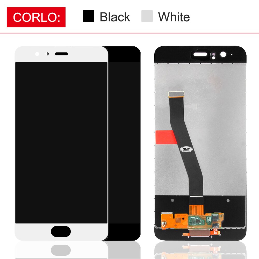 5.1Original DISPL For Huawei P10 LCD Display with Fingerprint Touch Screen Digitizer Assembly For HWP10 Replacement Parts VTRL29