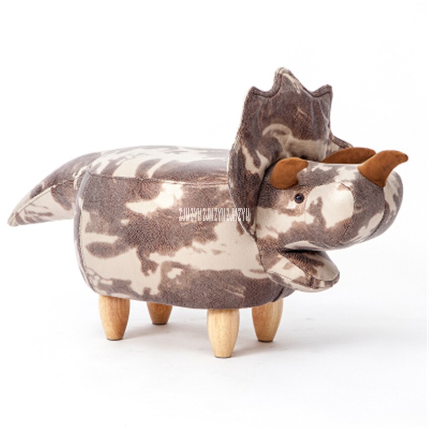 Modern High Density Resilient Sponge Animal Change Shoe Stool Solid Wood Children Shoes Storage Stool Living Room Sofa Footstool: no storage camo