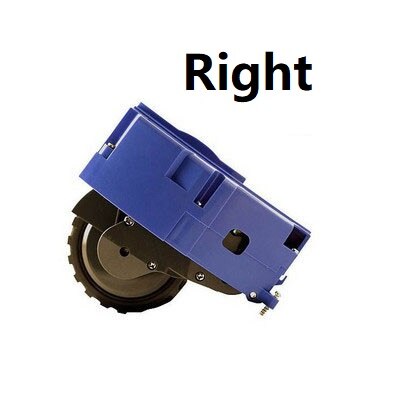 Venstre højre hjulmodulmotor til irobot roomba 500 600 700 serie 620 650 660 595 780 760 770 støvsugerhjulsdele: Ret