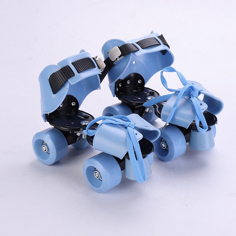 19-23,5 cm ajustable Niño doble rodillo Patines tamaño EUR 30-40 línea dos Patines para niños Patins patinar: blue