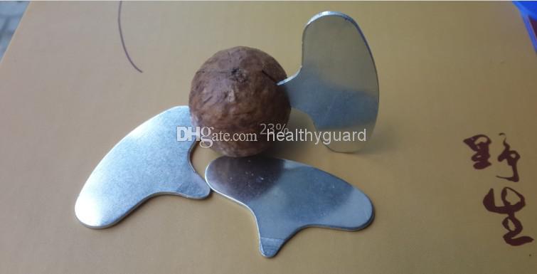 Tragbare Nussknacker scheller Walnüsse MACADAMIA-NÜSSE Metall Schlüssel Öffner murmeln werkzeuge Freies