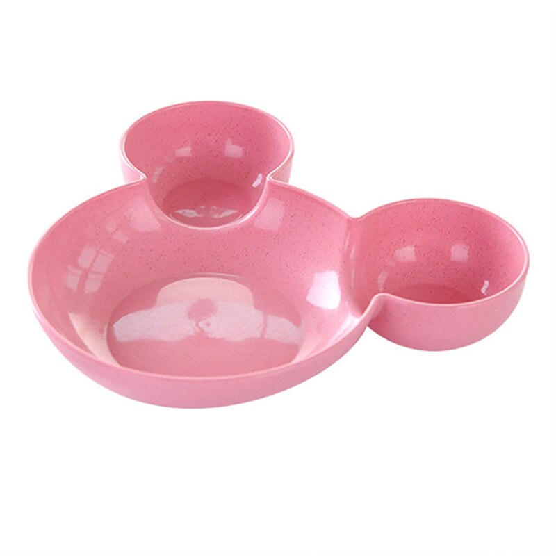 Cartoon serviesgoed kinderservies baby dinerbord babyvoedingskom kinderbord tarwestro kom serviesset trainingsservies: D