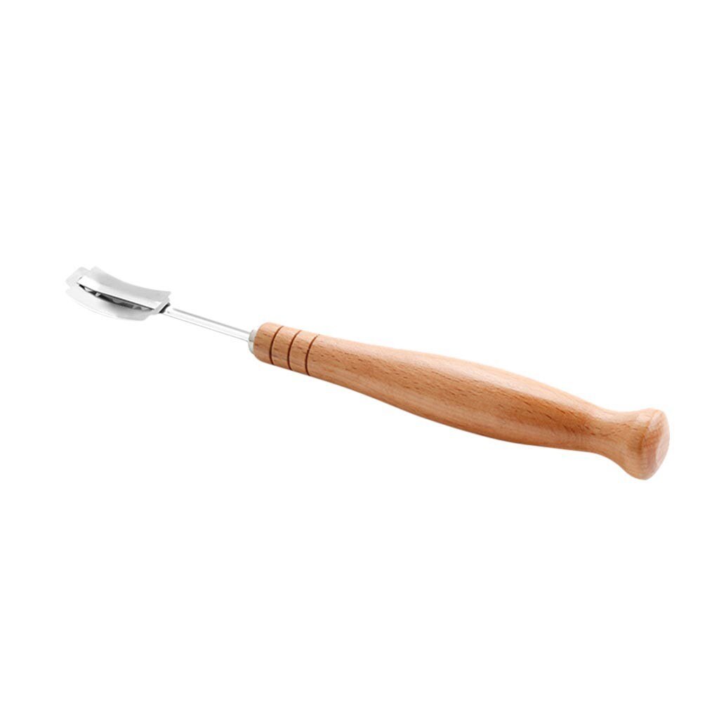 Brood Bakers Cutter Snijden Tool Brood Deeg Scoren Blade Gereedschap Maken Scheermes Snijder Gebogen Mes Met Beschermende