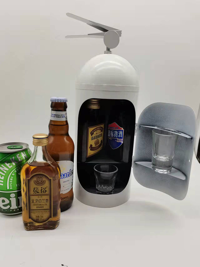 Mini-Bar pour pompier amateur de Whisky, fait à la main, de noël, conteneur d&#39;extincteur, boîte à vin, accessoires de Bar